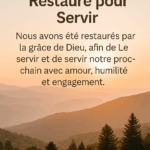 Restauré pour Servir