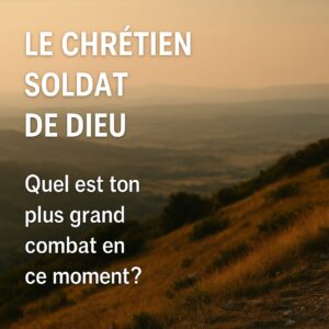 Lire la suite à propos de l’article Le chrétien soldat de Dieu : vigilance & obéissance